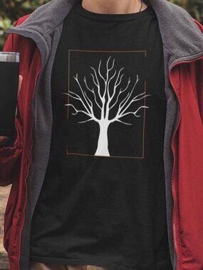 Tree Graphic T-Shirt 🌲🏕️ | Forest Nature Tee | Outdoor Camping Shirt for Men